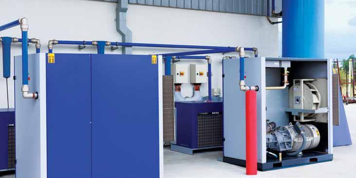 COMPRESSOR PACKAGES Ceccato Compressor Range Nessco Pressure Systems pride ourselves on being able to provide a compressed air solution for every requirement, large or small.