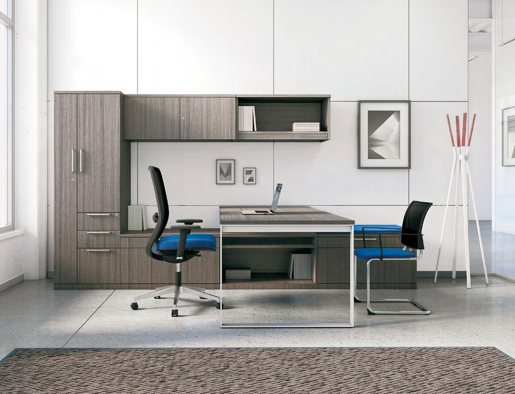 Define your space and personalize your aesthetic with a broad range of standard components.