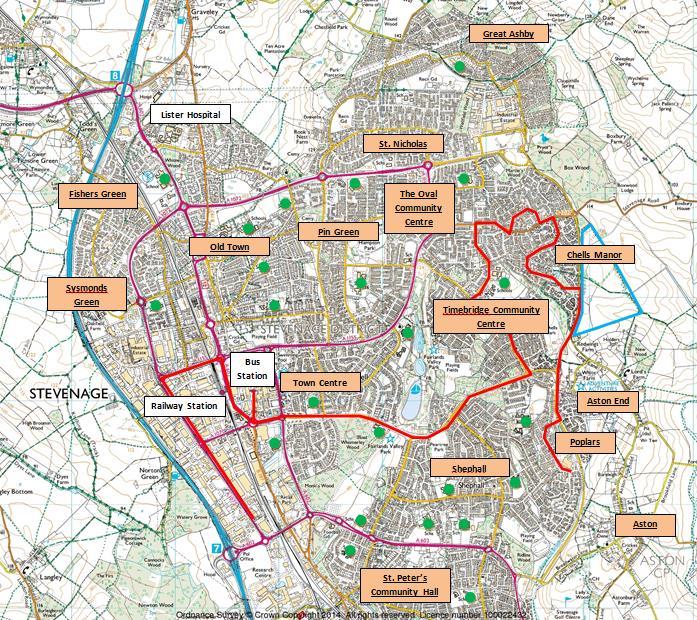 The scheme makes provision for three vehicular access points comprising upgrades of existing junctions at Uplands and White Way (to roundabouts), and a new roundabout junction to the south of White