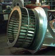 Centrifugal Plug Fans (Type AcF, BC, FC, PLR, PW & RT ) Alloy constructions (300 series, Inco s, Hastelloy, RA, etc.) for temperatures up to 1800 F.