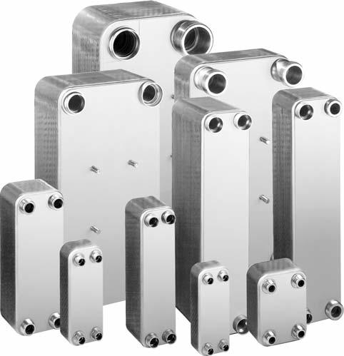 Many of these units are available in stock and can be shipped the next day in most cases. Many applications require small, efficient heat exchangers.