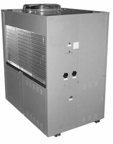 PACKAGED WATER CHILLER Standard Features Stainless steel brazed-plate evaporator with 1 /2" insulation, secured in a steel bracket. Hermetic compressor with crankcase heater.