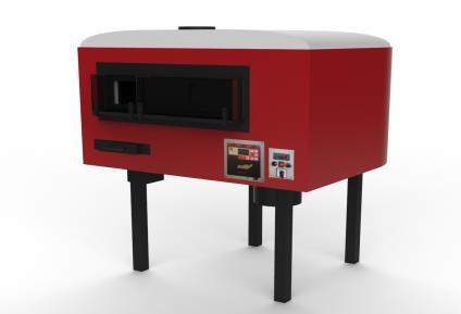 JOB MODEL 140 GAS WOOD ITEM # High temperature pizza oven. Cooking range is from 650f to 900f. CLEARANCES: Install the oven with a minimum 2 clearance on sides and back from any combustible material.