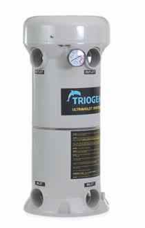 Triogen UV Ultra Designed to provide residential pools, spas, ponds and water features with a cost effective UV system for disinfection and improved water quality.