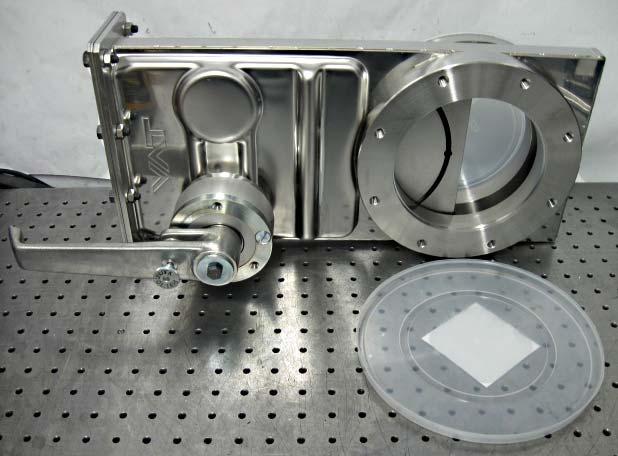 (diffusion or cryo pumps) to microtorr range Pump chamber is switched