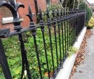 8.3.6 Boundary walls and railings Boundary walls and railings are important architectural and streetscape features.