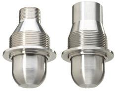 They may be installed in recessed pendent applications using a unique threaded or socket-weld fitting with integrated tethered cap assembly. (see TFP2242) K Factor 0.
