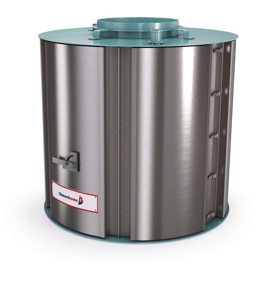 CCE ECONOMIZER FEATURES 4Compact and lightweight 4High-performance BTU recovery 4Hinged stainless steel acess doors 4Stainless steel internal exhaust gas bypass 4ASME construction ensures