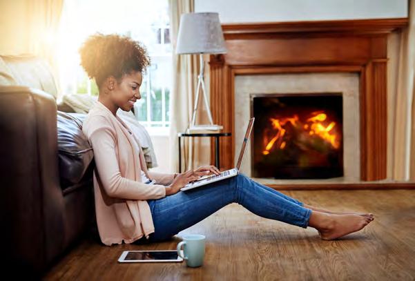 IN THE WINTER, USE THE FIREPLACE SPARINGLY. It draws your home s heated air up the chimney. Be sure the damper is closed when the fireplace is not in use.
