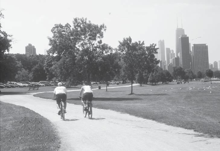 64 Robert L. Ryan Figure 1 Bicyclists in Chicago s Lincoln Park. (Photo by Robert L. Ryan.) creating an attachment between people and place.