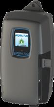 UV monitor, the default screen shows the AQUA FLO Home