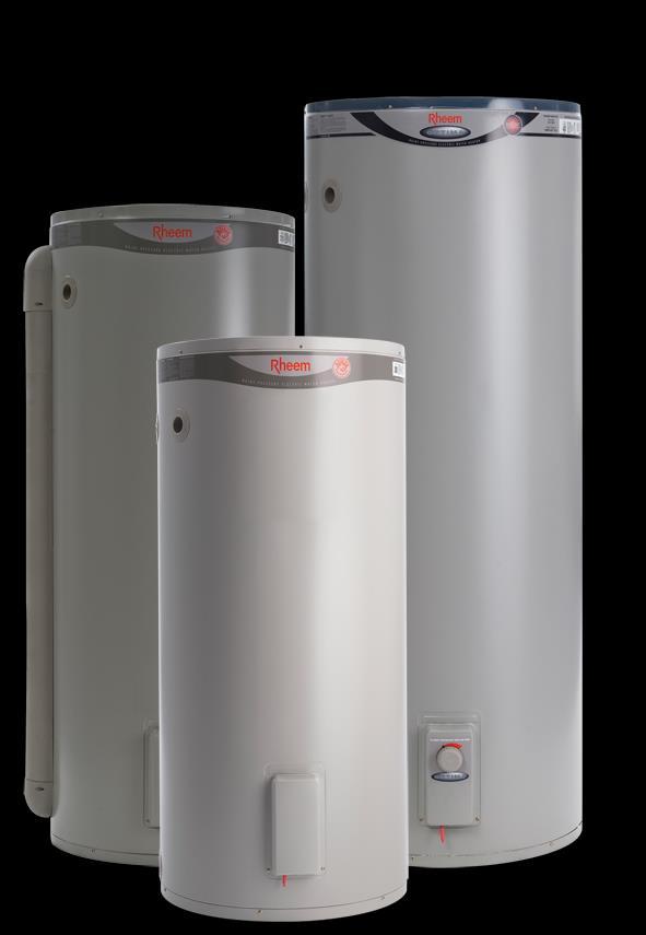 Traditional Tank Rheemglas 250, 315 & 400L Electric Storage Fast, easy like-for-like replacement Dual handed inlet and outlet - for easy installation 7 Year Cylinder warranty* Rheem ptima 10 Year