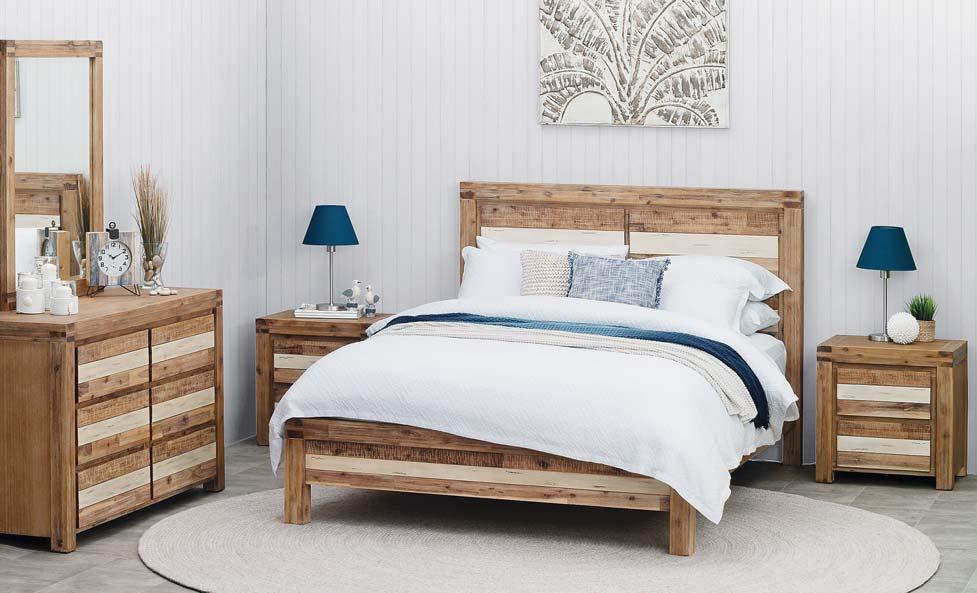 Drops into most queen size bedframes. Wired remote. Weight limit of 250kgs. Samson bed frame not included.