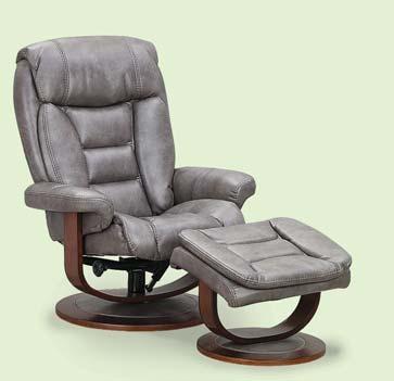 beige grey Garland Rocker $499 Recliner Chair Plush comfort with its