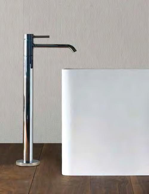 ZUCCHETTI PAN ZUCCHETTI PAN Bath shower mixer with diverter side showers and wall mounted shower