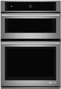 system S Stainless 7-inch full-color touch-anywhere LCD display Jenn-Air Culinary Center DuraFinish Protection (on stainless steel convection tower) Soft, auto-close door WiFi connectivity Speed-Cook