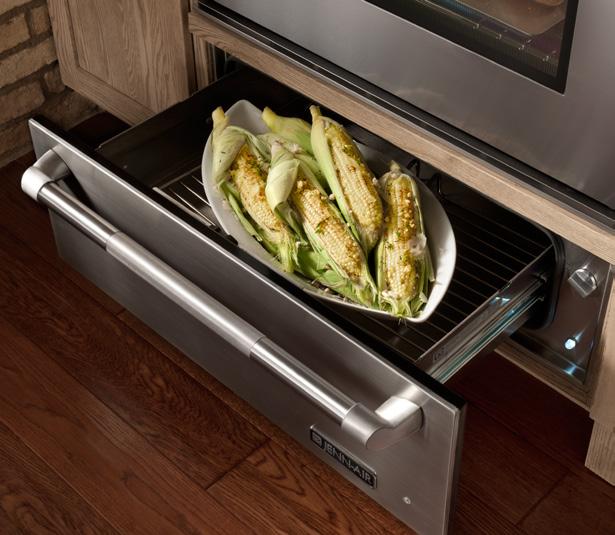 Warming Drawers Beyond Warming: Slow Roasting Enjoy the versatility of the Slow Roast function which allows you to roast foods such as beef, pork and poultry over a long