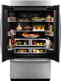 Refrigeration 48-inch 47 3 /4" w x 83 1 /8" h x 24" d* 42-inch 41 3 /4" w x 83 1 /8" h x 24" d* 48"/42" Fully Integrated Side-by-Side Base Unit JS48NXFXDE 48" JS42NXFXDE 42" Industry-exclusive