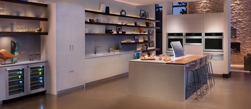 CUSTOM OVERLAY Your Distinctive Style For a truly personalized kitchen, choose appliances with a Custom Overlay design,