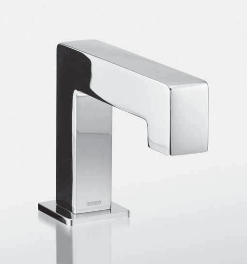 TEL3GK & TEL5GK Series Axiom EcoPower Faucet FEATURES Hydropower self-generating system Sensor faucet with laminar flow Self adjusting faucet with control box and mounting hardware, less supply lines