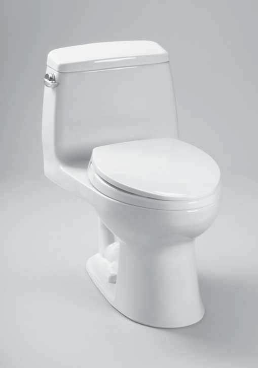 MS854114SL UltraMax One-Piece Toilet, ADA Height, 1.28GPF FEATURES G-Max flushing system, low consumption (1.6GPF/6.