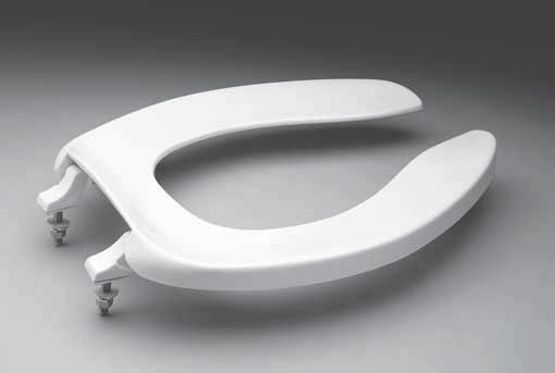 SC534 Commercial Seat FEATURES Elongated closed front toilet seat Mounting hardware included MODELS SC534 SPECIFICATIONS COLORS/FINISHES #01 Cotton Warranty 1-year limited warranty Material