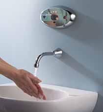 Range of spouts Electronic sensor taps Timed flow taps PRODUCTS HAND WASHING Offering a wide choice of tap types for specific Hand washing We have an exceptional range of products across all market
