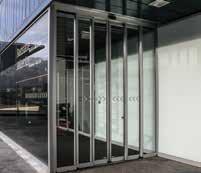 Telescopic Doors When you are looking to maximise the clear walk through width of your entrance two and four leaf Gilgen telescopic sliding doors are a great choice.