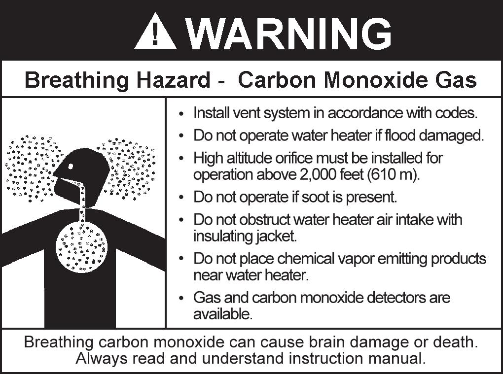 General Safety Information Fire or Explosion Hazard Do not store or use gasoline or other flammable vapors and liquids in the vicinity of this or any other appliance.