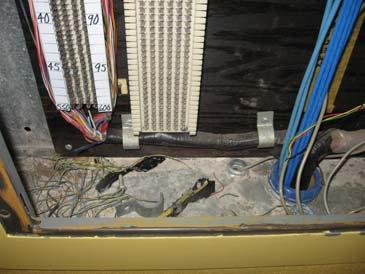 sensors. Inside of a former branch panel.