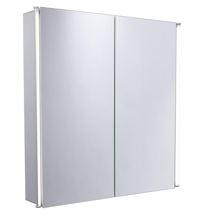 Anodised Aluminium Construction Solid, robust alumium-bodied construction makes your Sleek cabinet hard wearing rust proof and easy to maintain.