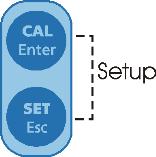 Instruction Setting Functions: Calibration (Press Cal Key for 3 Seconds): Select the calibration routine ph or Redox by Up or Down key.