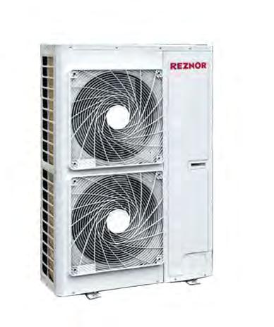 Reznor VRF systems are inverter-driven, allowing the system to soft start and consume less energy.