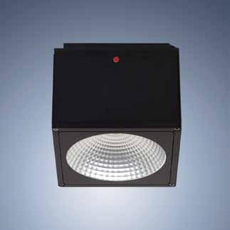 Smallest outdoor surface mount 6" downlight with integral EMERGENCY features!