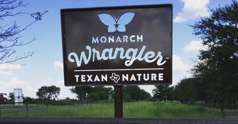 In 2016, President and Mrs. George W. Bush designated their Prairie Chapel Ranch as the first Texan by Nature Landowner Monarch Wrangler Site.