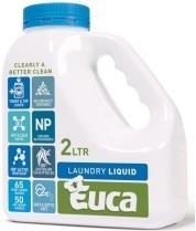 Euca can be used in top or front loaders, in hot or cold water and is 100% soluble.
