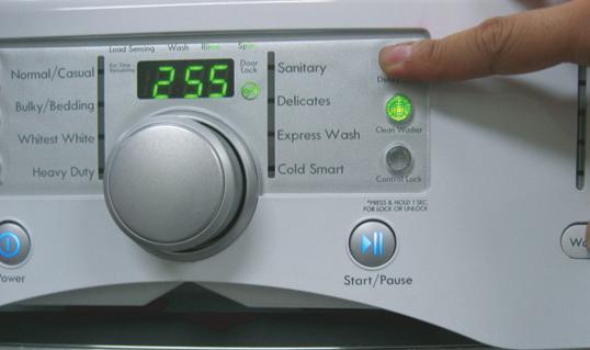 UNBALANCE ERROR OVER FLOW ERROR Is displayed? Is displayed? Does the laundry lean toward one side, not evenly put in the DRUM assembly?