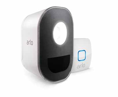 Systems The Arlo Security Light system is a simple, smart, wire-free lighting solution for outdoor use. The Arlo app lets you remotely adjust the brightness, beam width, colors, and flashing patterns.