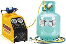 liquid Refrigerant Clearing 3 manual self clearing valve Operation Single pass recycling Evacuation Rating* 28 hg Operating Temperature Range 32 F TO 132 F Weight 24 lbs.