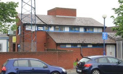 .Plate 16.24: Ambulance Centre H-20: Ambulance Centre Two-storey building faced with red brick and with slate roofs.
