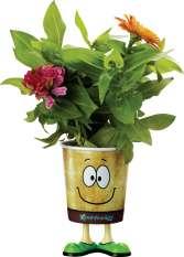Grow Cup Eco-Friendly Garden Kit - Guy Item # GSS0204 Grow Cup Eco-Friendly Garden Kit - Guy Seeds, Full color Grow Cup comes with seed packet, soil wafer and plastic lid.