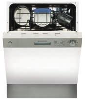 DISHWASHER 7 Programmes 12 Place Settings Max Noise Level: 49dB 12 Litre Water Consumption Adjustable Top Basket Overflow & Leakage Protection Half Load Option Rinse Aid & Salt Indicators Silver A+AB