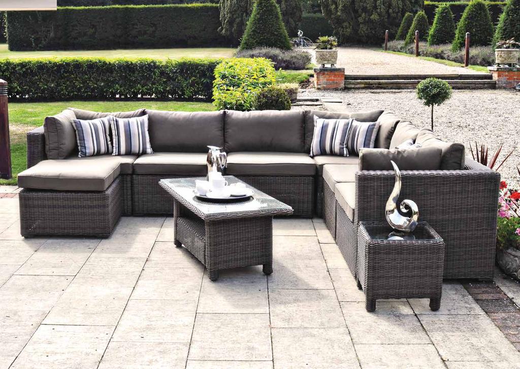 timeless looks FOR your garden or conservatory Exclusive to Regatta Furniture The exclusive Kensington Deluxe Range has been made to the highest specifications and