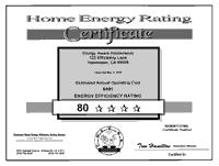 CHEERS The California Home Energy Efficiency Rating System (CHEERS) is a California program for rating your home's energy efficiency.
