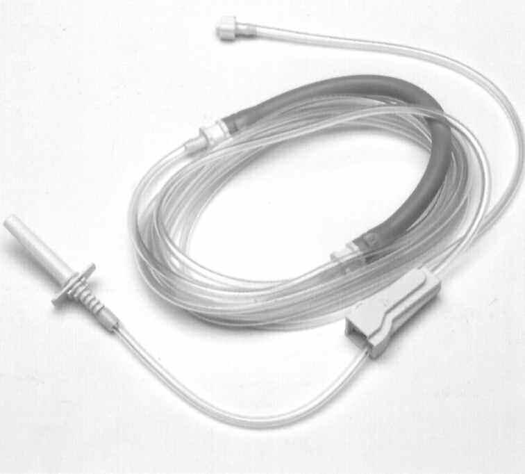 00 INFILTRATION TUBING FOR PERISTALTIC PUMPS # JA-1168 / Latex Free Infiltration infusion pump tubing has a 9' operating length and a Luer Lock fitting.