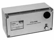 TTA-SIM TTE-XAL Locating alarm module housed in rugged polycarbonate enclosure for tough environments. 60dB alarm with silence button. Can monitor up to 500 ft (150 m) of sensing cable.