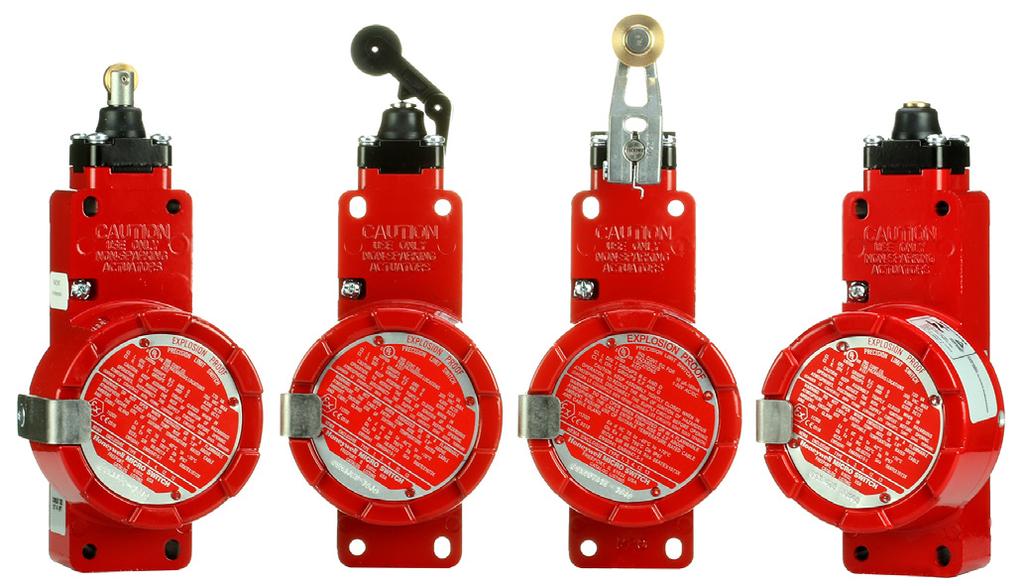 MICRO SWITCH Safety Limit Switches for Hazardous Locations GSX Series DESCRIPTION When the application requires a safety limit switch for hazardous environmental areas which potentially include