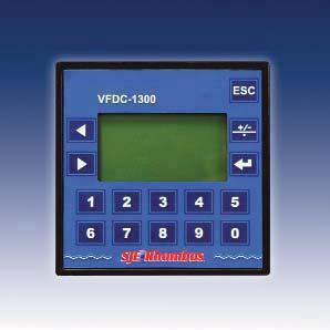 Available for 5-500 HP  VFDC-4000 Controller Microprocessor-based controller specifically designed for constant