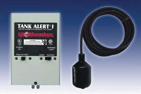 Tank Alert XT Alarm The Tank Alert XT indoor/outdoor alarm meets NEC standards for junction boxes.