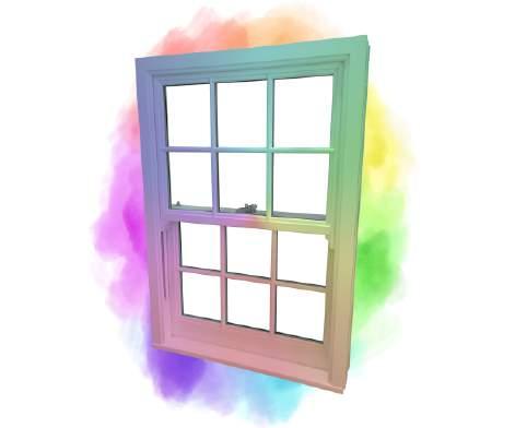Every window we manufacture is made to order You also have the option to have your windows Smooth White on the inside and foiled on the outside.